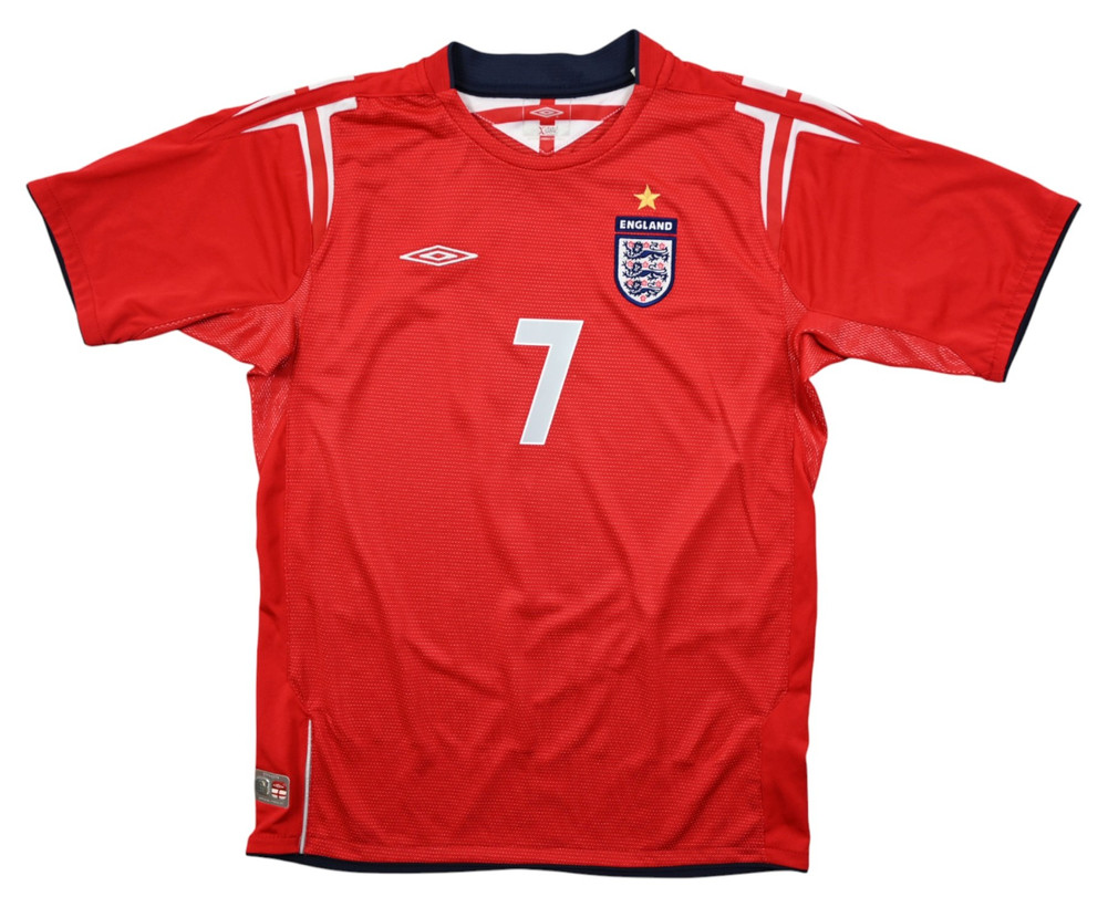 2004-06 ENGLAND *BECKHAM* SHIRT XL. BOYS