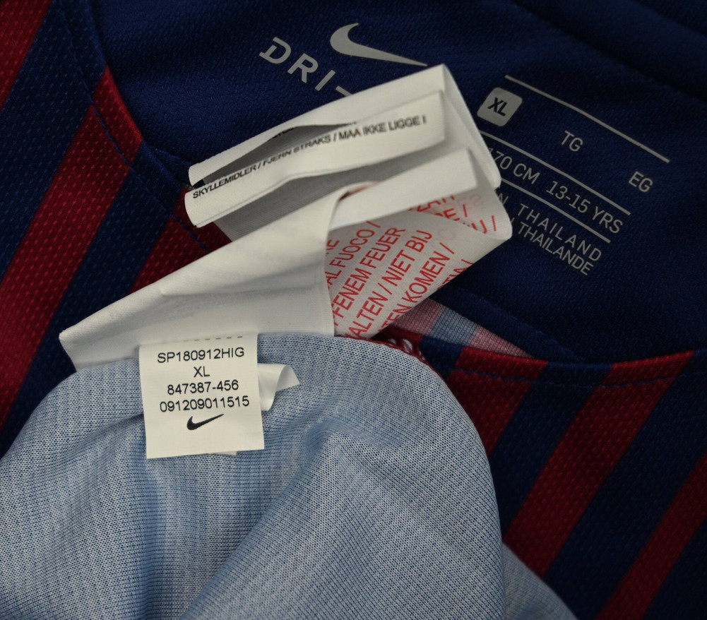 2017-18 FC BARCELONA KOSZULKA XL. BOYS