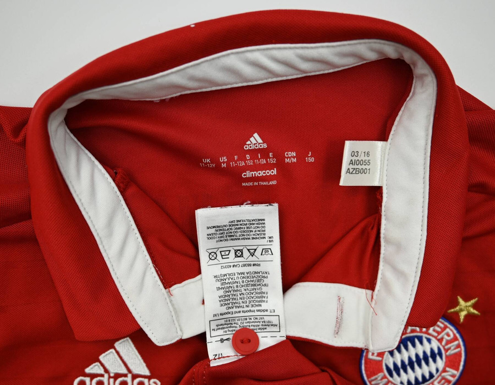 2016-17 BAYERN MUNCHEN *LEWANDOWSKI* SHIRT M. BOYS