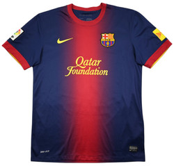 2012-13 BARCELONA *A. INIESTA* SHIRT M