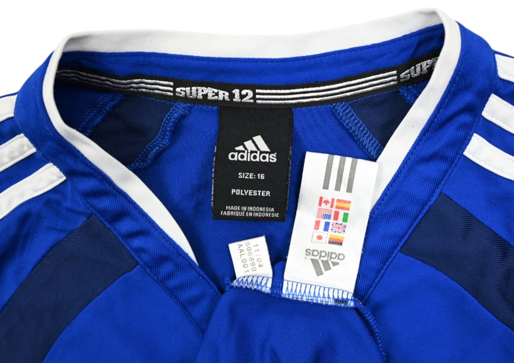 BLUES RUGBY LONGSLEEVE XL. BOYS