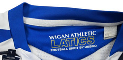 2007-08 WIGAN ATHLETIC SHIRT L
