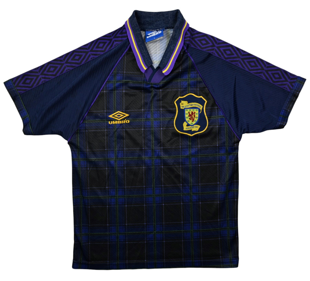 1994-96 SCOTLAND SHIRT L. BOYS