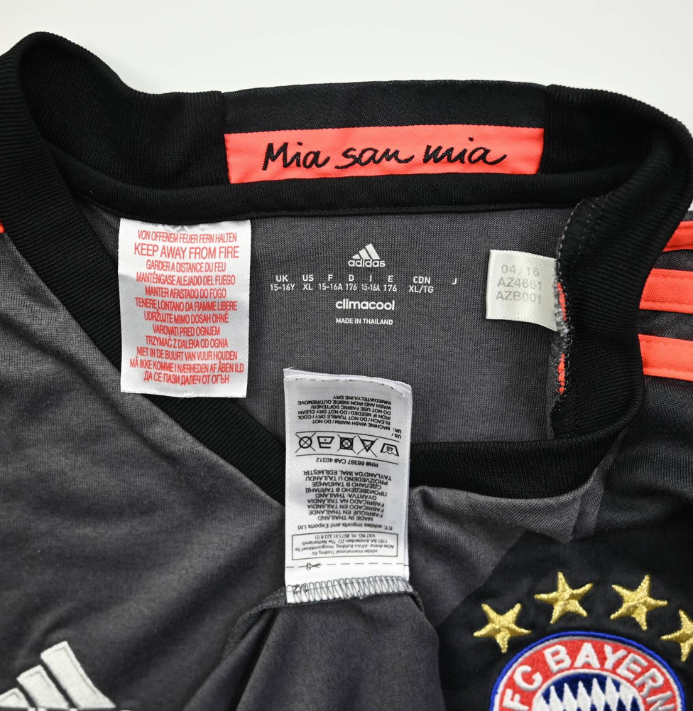 2016-17 BAYERN MUNCHEN *LEWANDOWSKI* KOSZULKA XL. BOYS