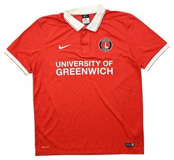 2015-16 CHARLTON ATHLETIC SHIRT L