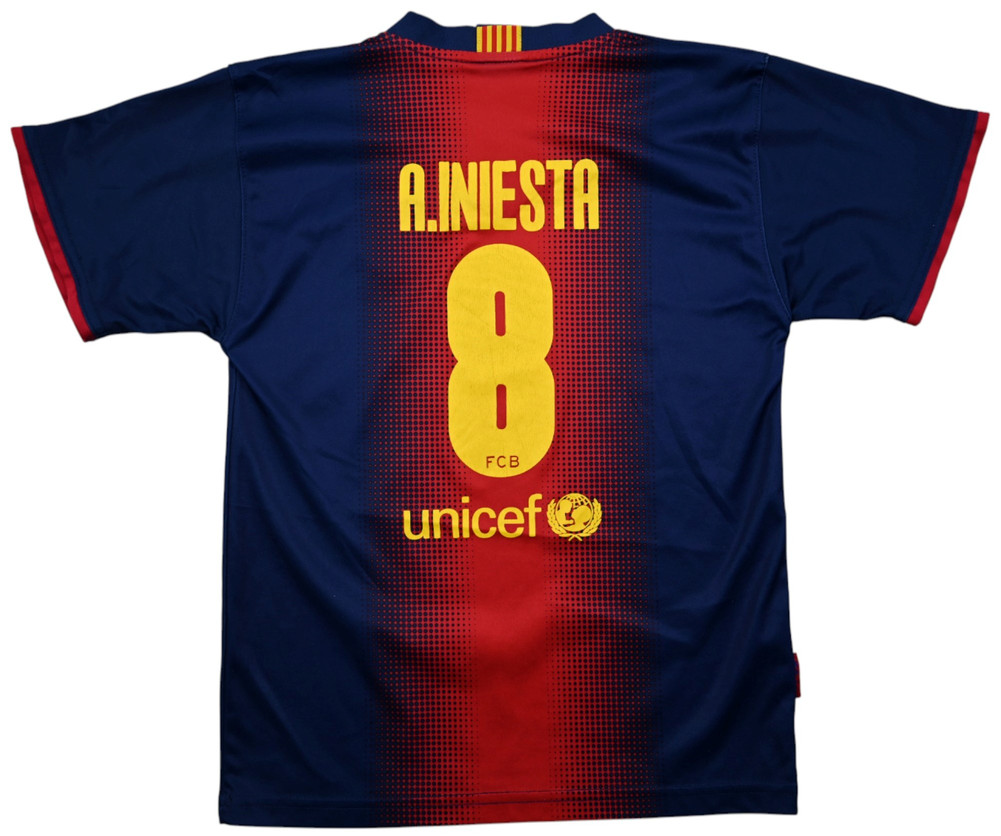2012-13 BARCELONA *A.INIESTA* SHIRT M. BOYS
