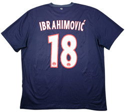 2012-13 PARIS SAINT-GERMAIN *IBRAHIMOVIC* SHIRT XL
