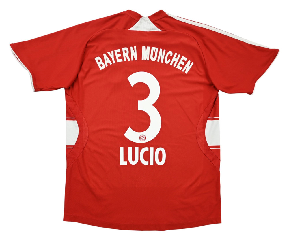 2007-08 BAYERN MUNCHEN *LUCIO* SHIRT S/XL. BOYS