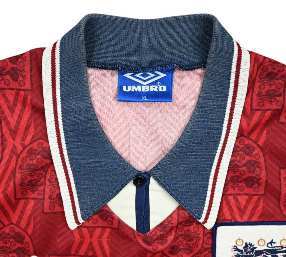 1994-95 ENGLAND KOSZULKA XL