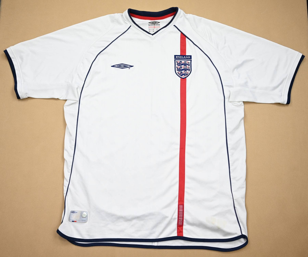 2001-03 ENGLAND SHIRT XXL