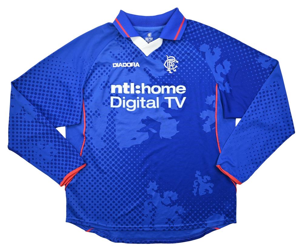 2002-03 GLASGOW RANGERS LONGSLEEVE M