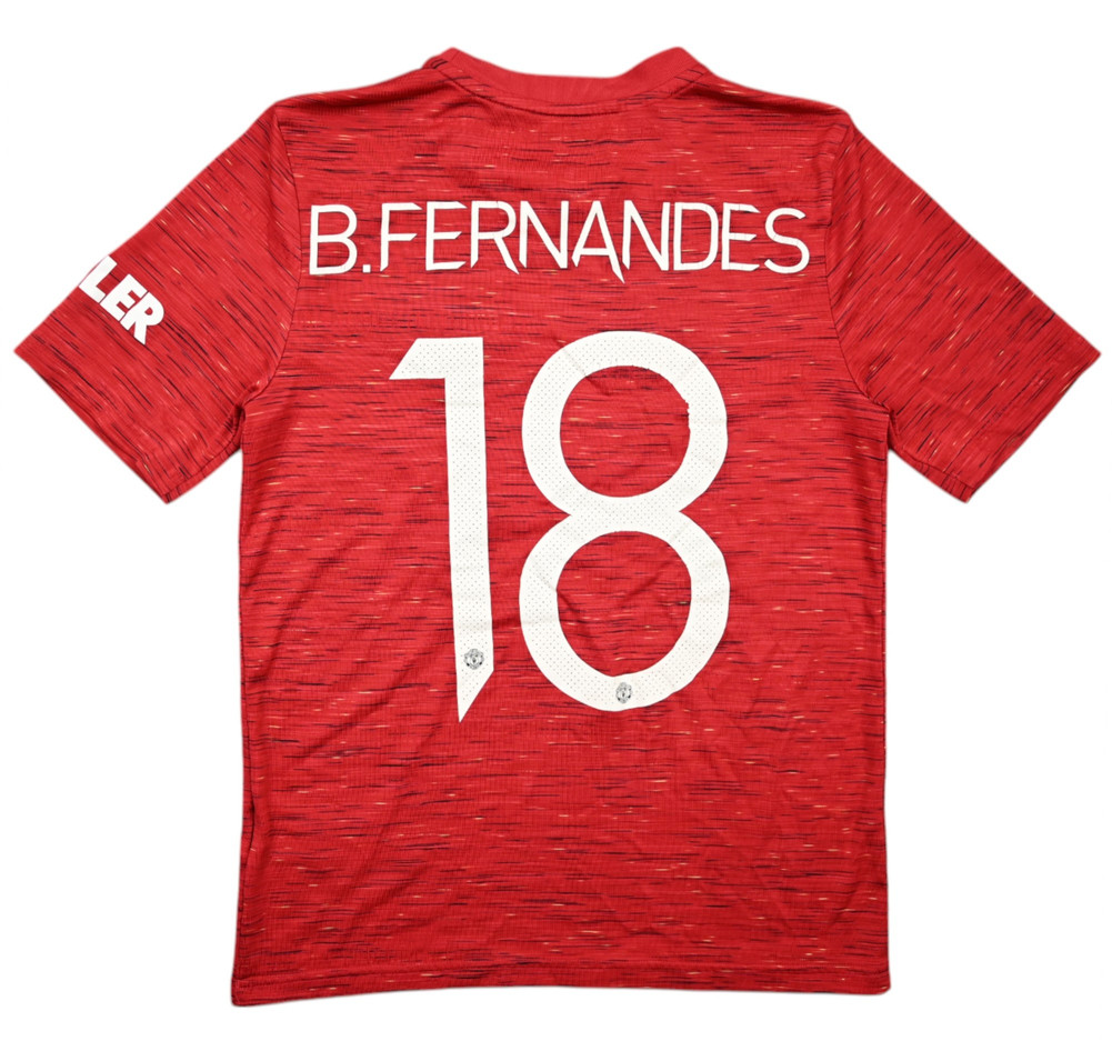 2020-21 MANCHESTER UNITED *B. FERNANDES* KOSZULKA L. BOYS