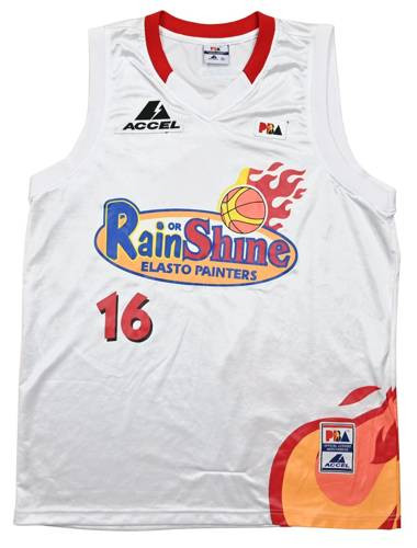 RAIN OR SHINE ELASTO PAINTERS *CHAN* PGA SHIRT XL