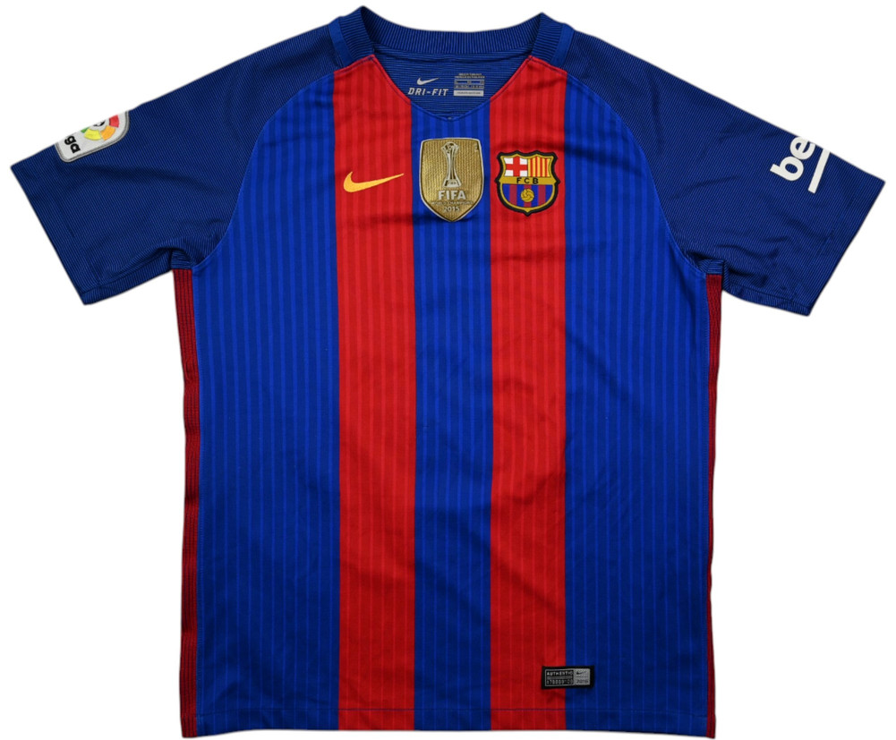 2016-17 BARCELONA *MESSI* SHIRT XL. BOYS
