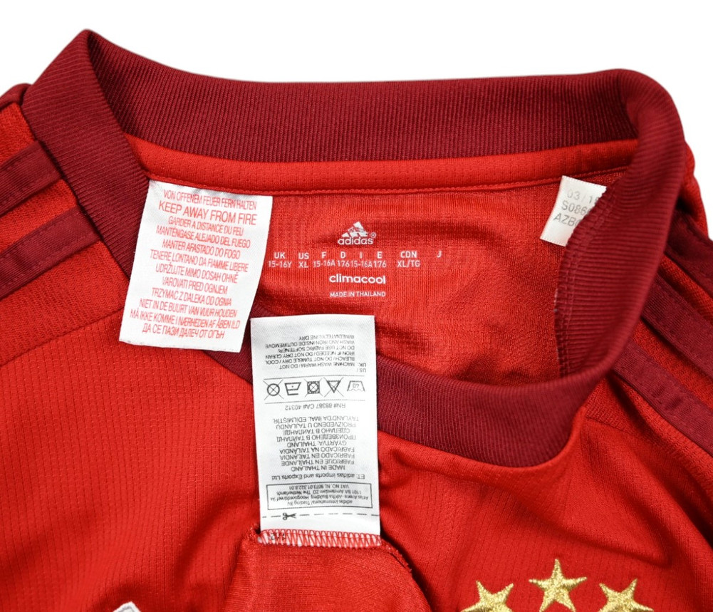 2015-16 BAYERN MUNCHEN *LEWANDOWSKI* SHIRT XL. BOYS