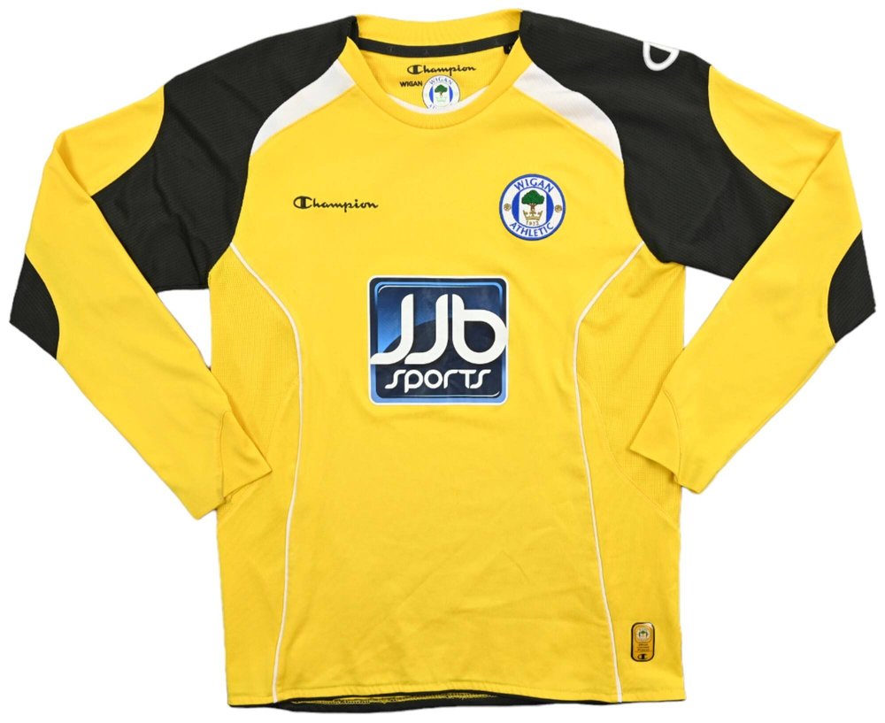 2008-09 WIGAN ATHLETIC GK LONGSLEEVE SHIRT L. BOYS