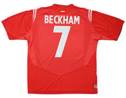 2004-06 ENGLAND *BECKHAM* SHIRT XL