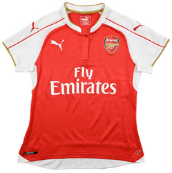 2015-16 ARSENAL LONDON SHIRT WOMENS L