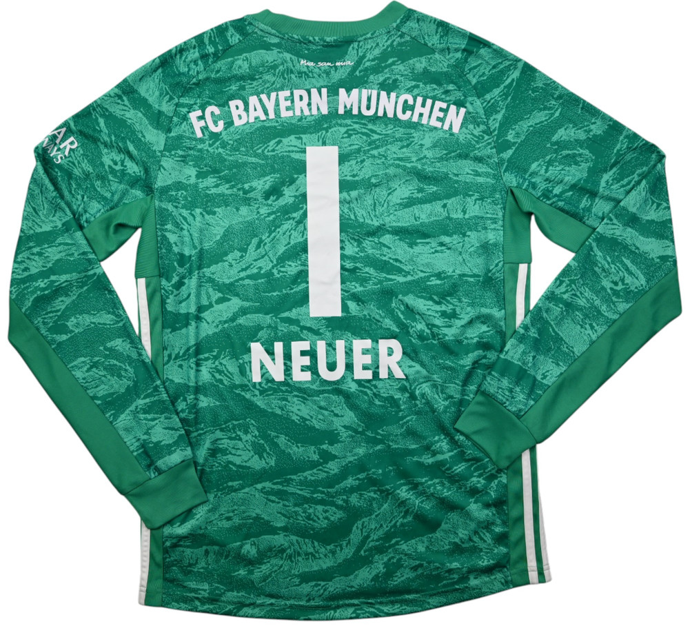 2019-20 BAYERN MUNCHEN *NEUER* GOALKEEPER LONGSLEEVE SHIRT XL. BOYS