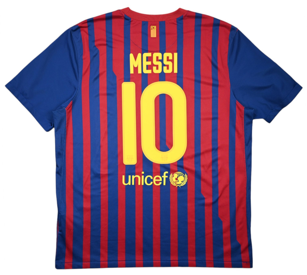 2011-12 FC BARCELONA *MESSI* KOSZULKA XL