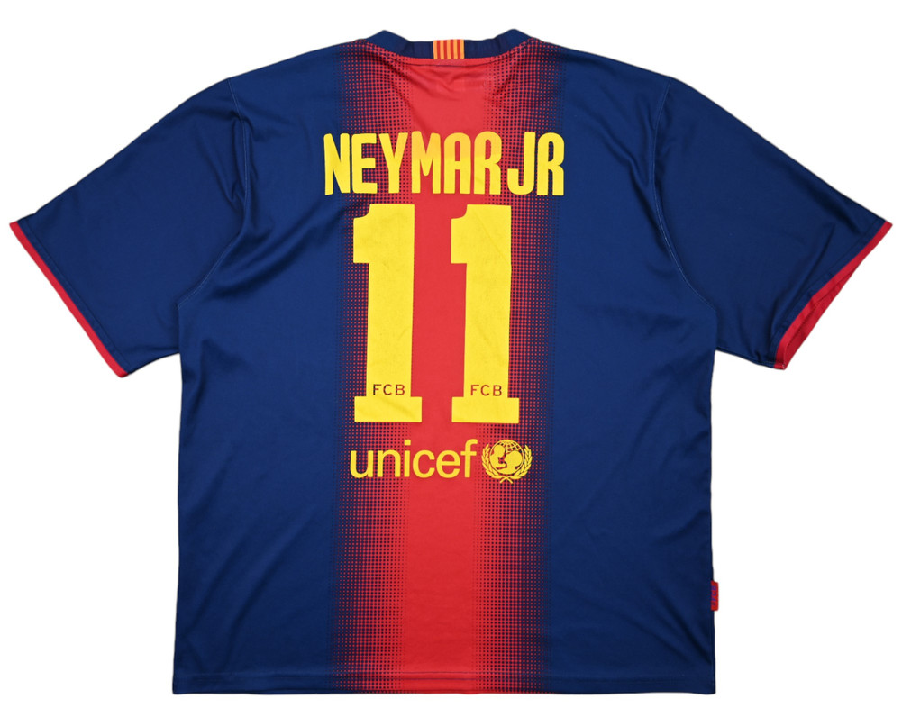 2012-13 FC BARCELONA *NEJMAR JR* KOSZULKA XXL