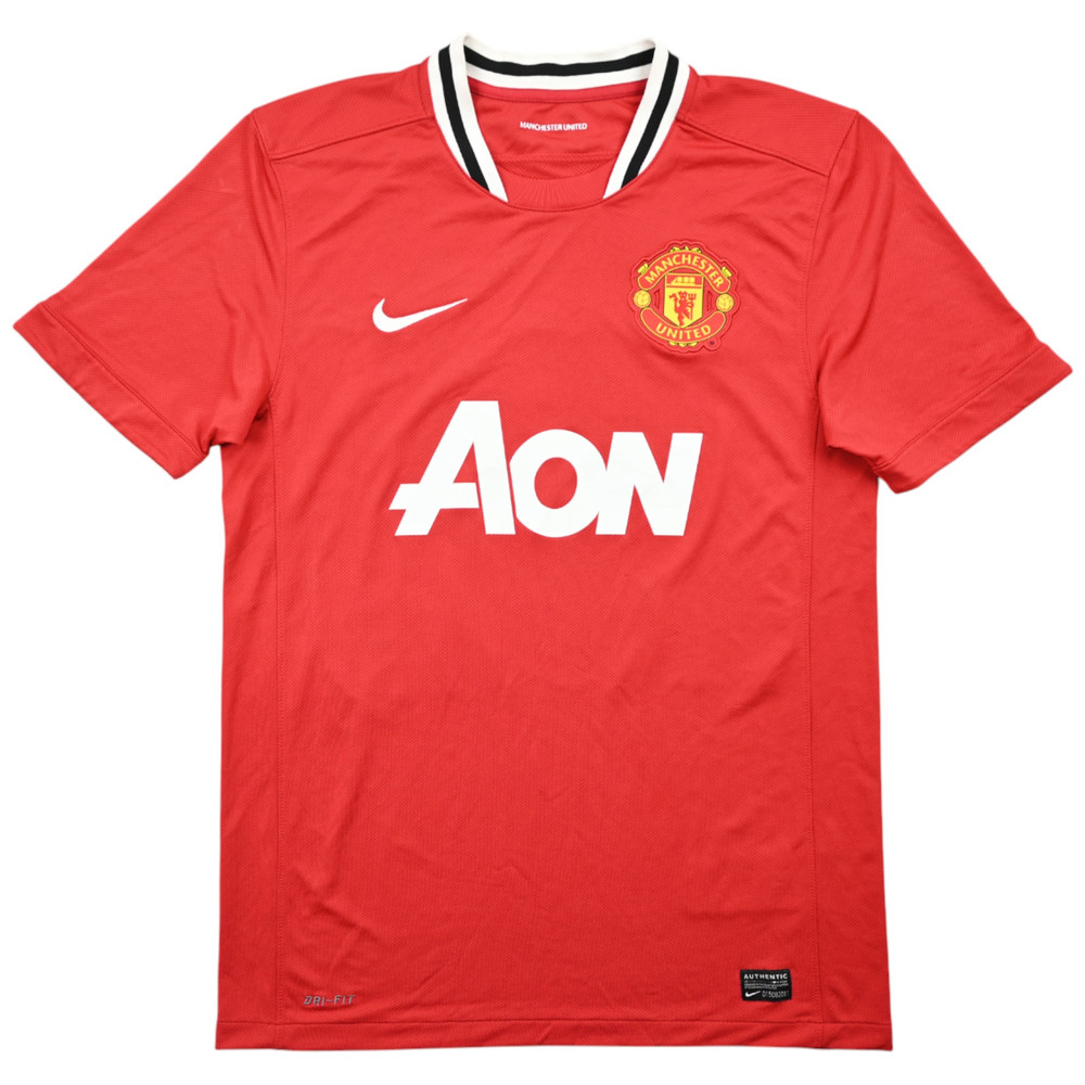 2011-12 MANCHESTER UNITED *EVRA* SHIRT M