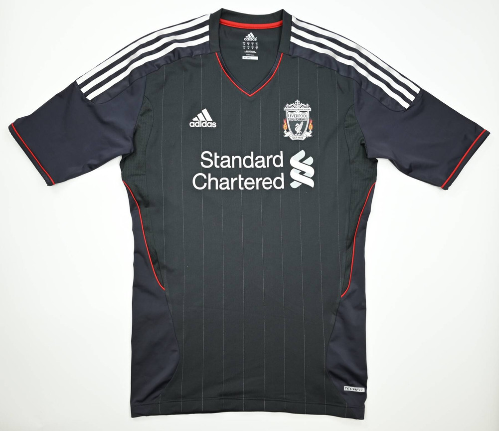 2011-12 LIVERPOOL TECHFIT PLAYER ISSUE SHIRT M