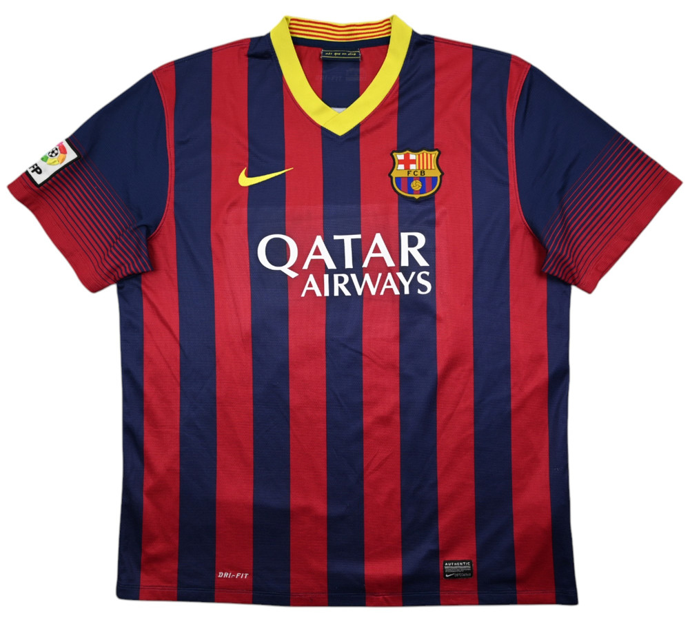 2013-14 BARCELONA *MESSI* SHIRT XL
