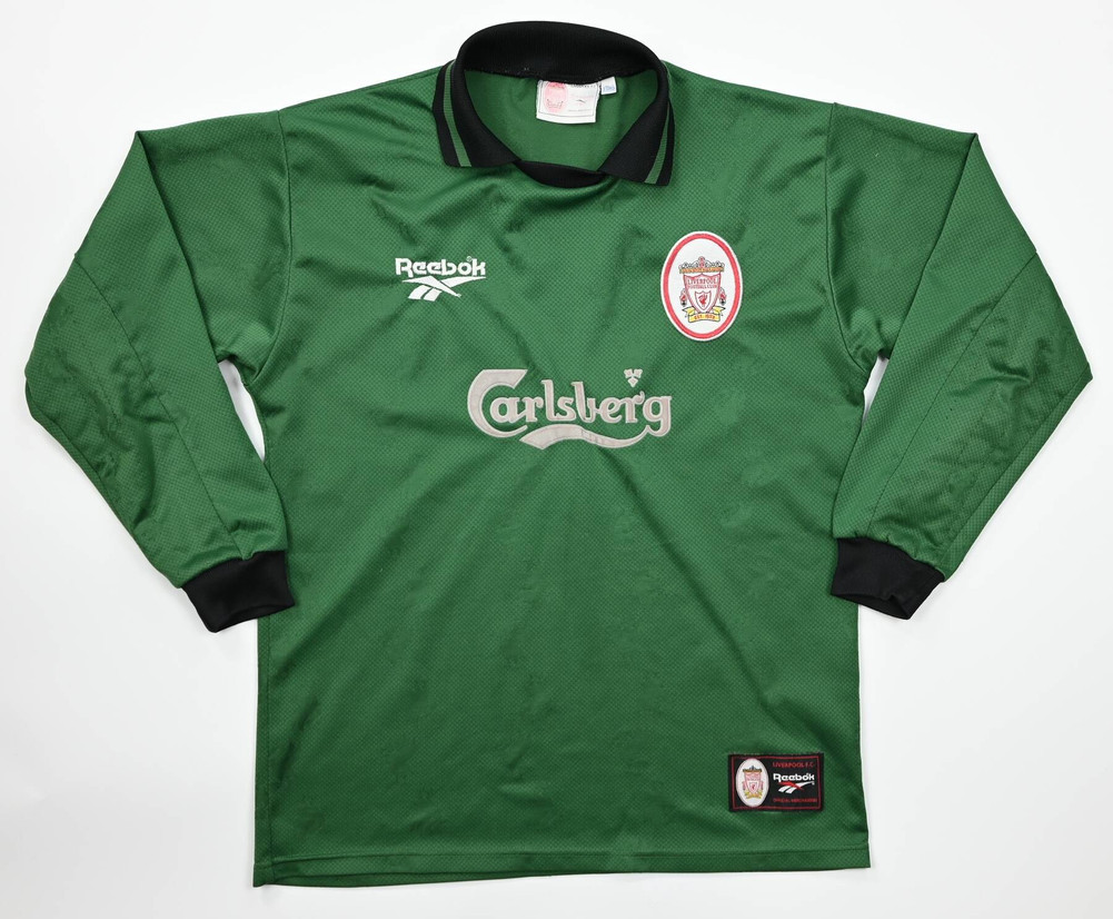 1996-97 LIVERPOOL GK KOSZULKA XS