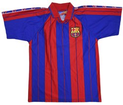 1997-98 FC BARCELONA *RIVALDO* SHIRT XL. BOYS