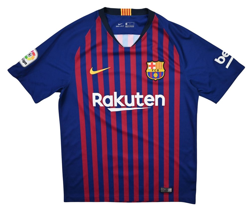 2018-19 FC BARCELONA SHIRT M