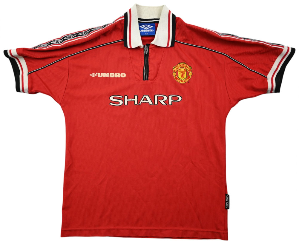 1998-00 MANCHESTER UNITED SHIRT L. BOYS