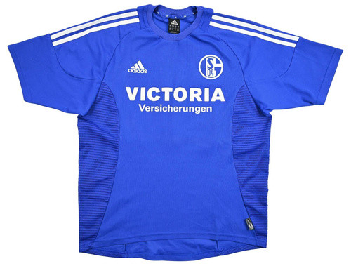 2002-04 FC SCHALKE 04 *MPENZA* SHIRT M