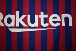 2018-19 BARCELONA *SERGIO* PLAYER ISSUE VAPORKNIT SHIRT S