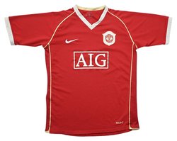 2006-07 MANCHESTER UNITED SHIRT L. BOYS