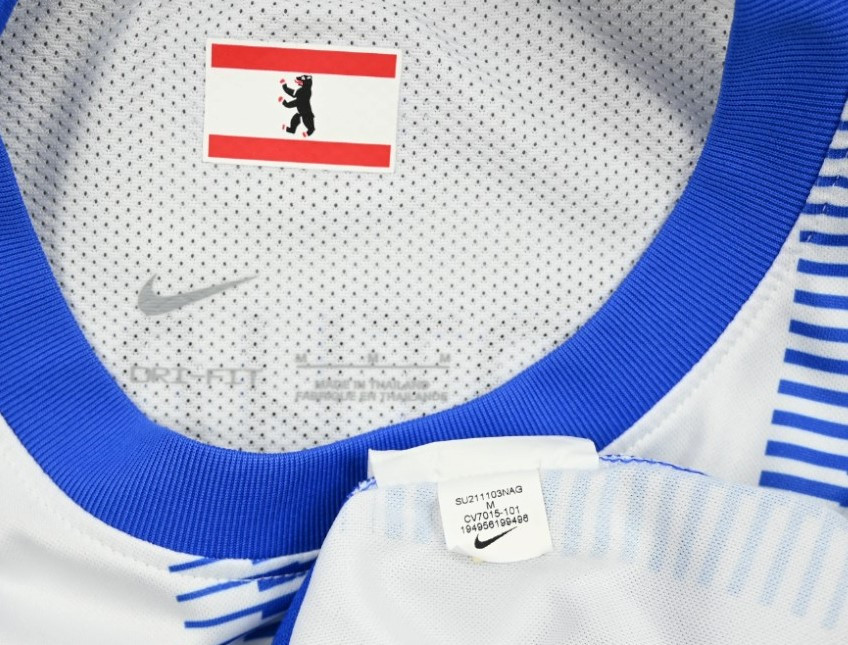 2021-22 HERTHA BERLIN *LEE* MATCH PREPARED SHIRT M