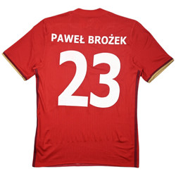 2016-18 WISŁA KRAKÓW *PAWEŁ BROŻEK* KOSZULKA M
