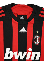 2008-09 AC MILAN SHIRT S. BOYS 