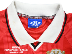1999-00 MANCHESTER UNITED *BECKHAM*  SHIRT L