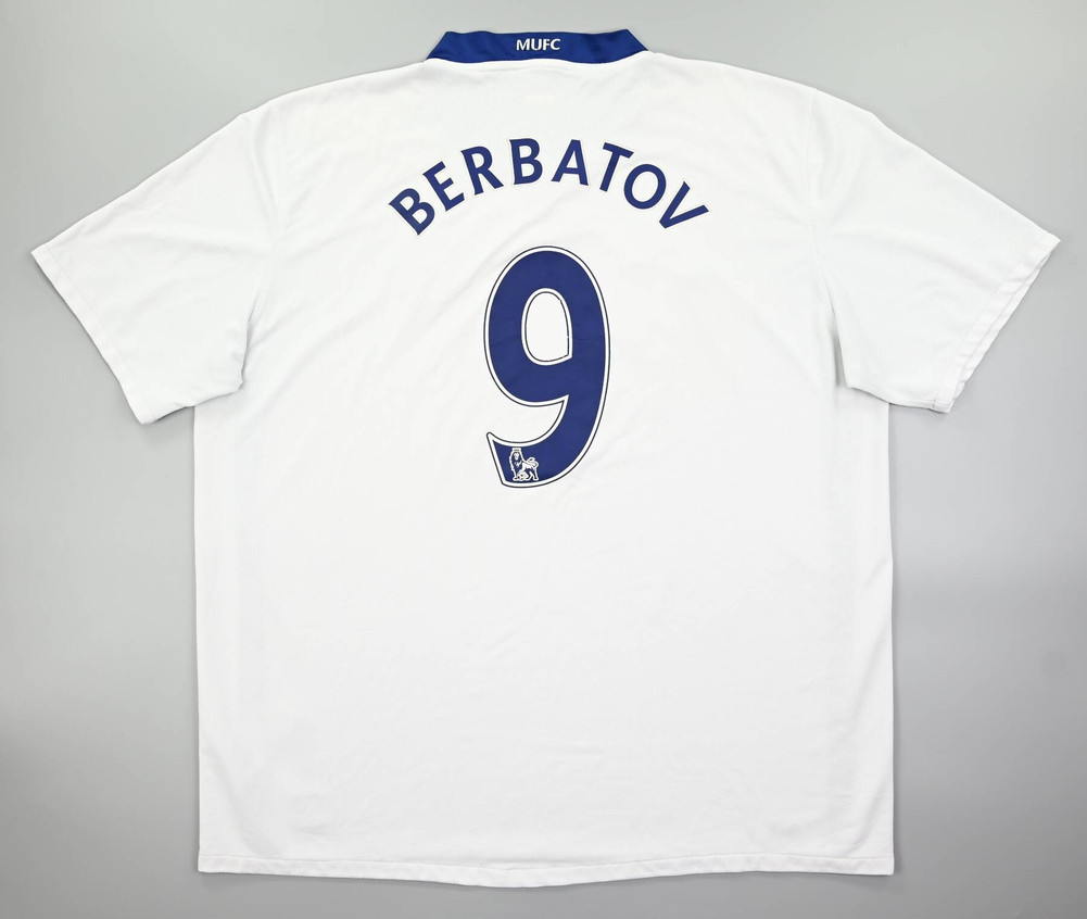 2008-10 MANCHESTER UNITED *BERBATOV* SHIRT XXL