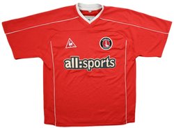 2002-03 CHARLTON ATHLETIC SHIRT M