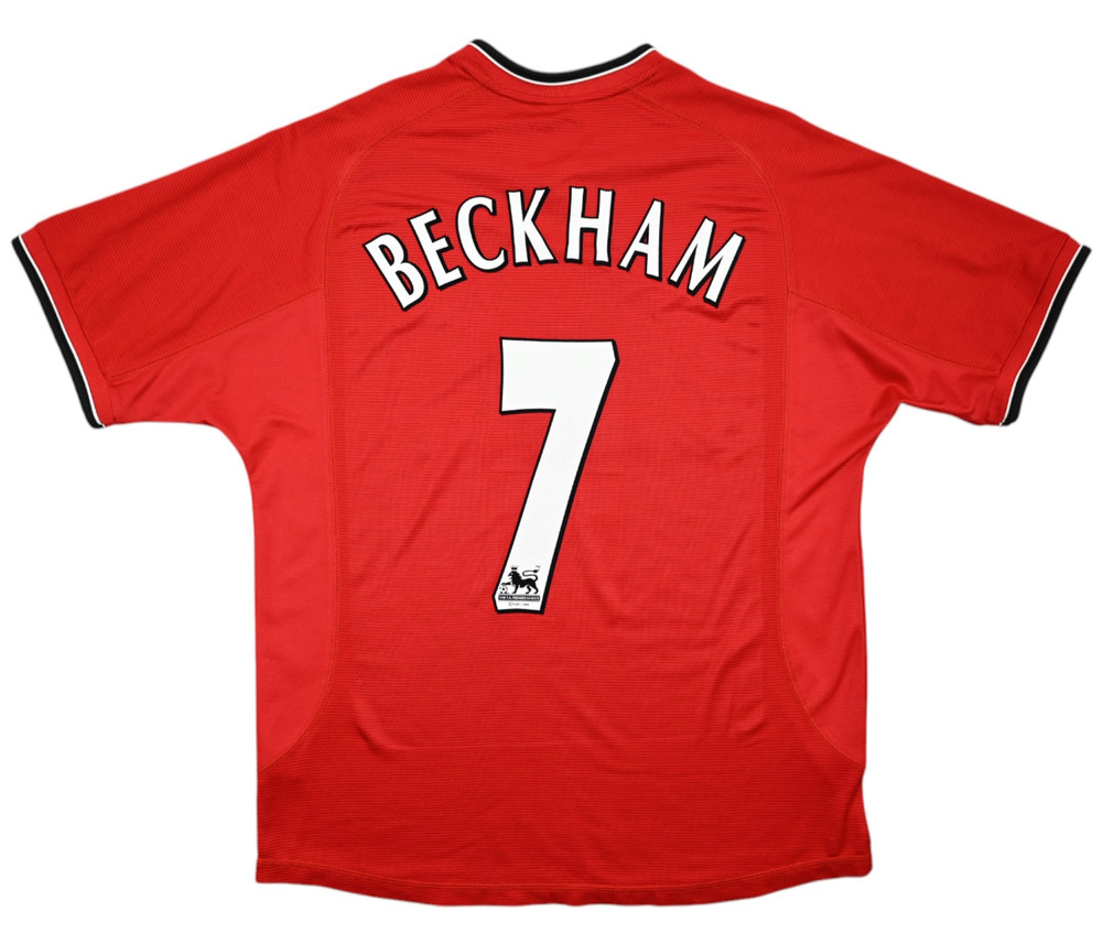 2000-02 MANCHESTER UNITED *BECKHAM* KOSZULKA XL