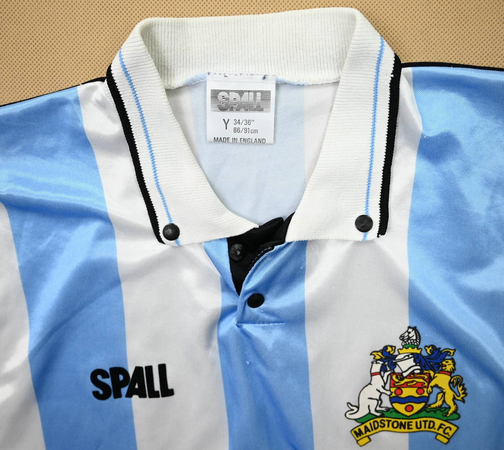 1990-91 MAIDSTONE UNITED SHIRT L. BOYS
