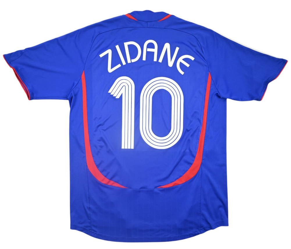 2006-07 FRANCE *ZIDANE* SHIRT XL