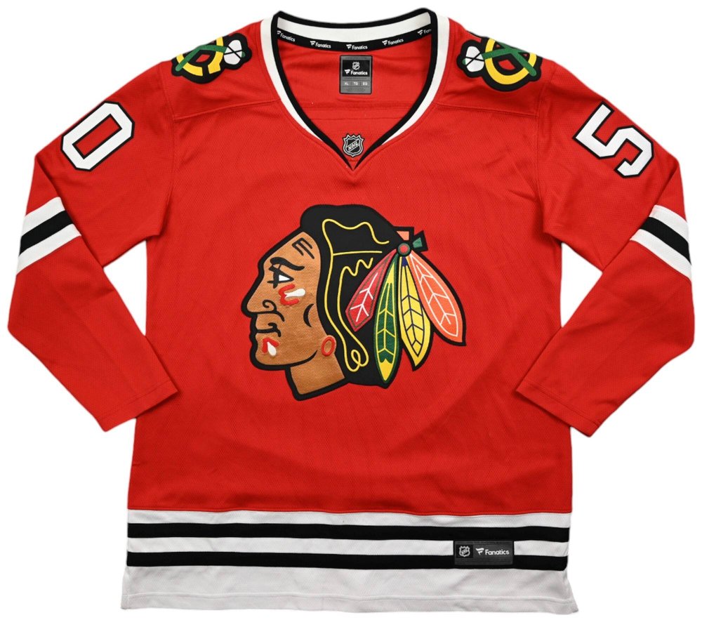 CHICAGO BLACKHAWKS *CRAWFORD* NHL LONGSLEEVE XL