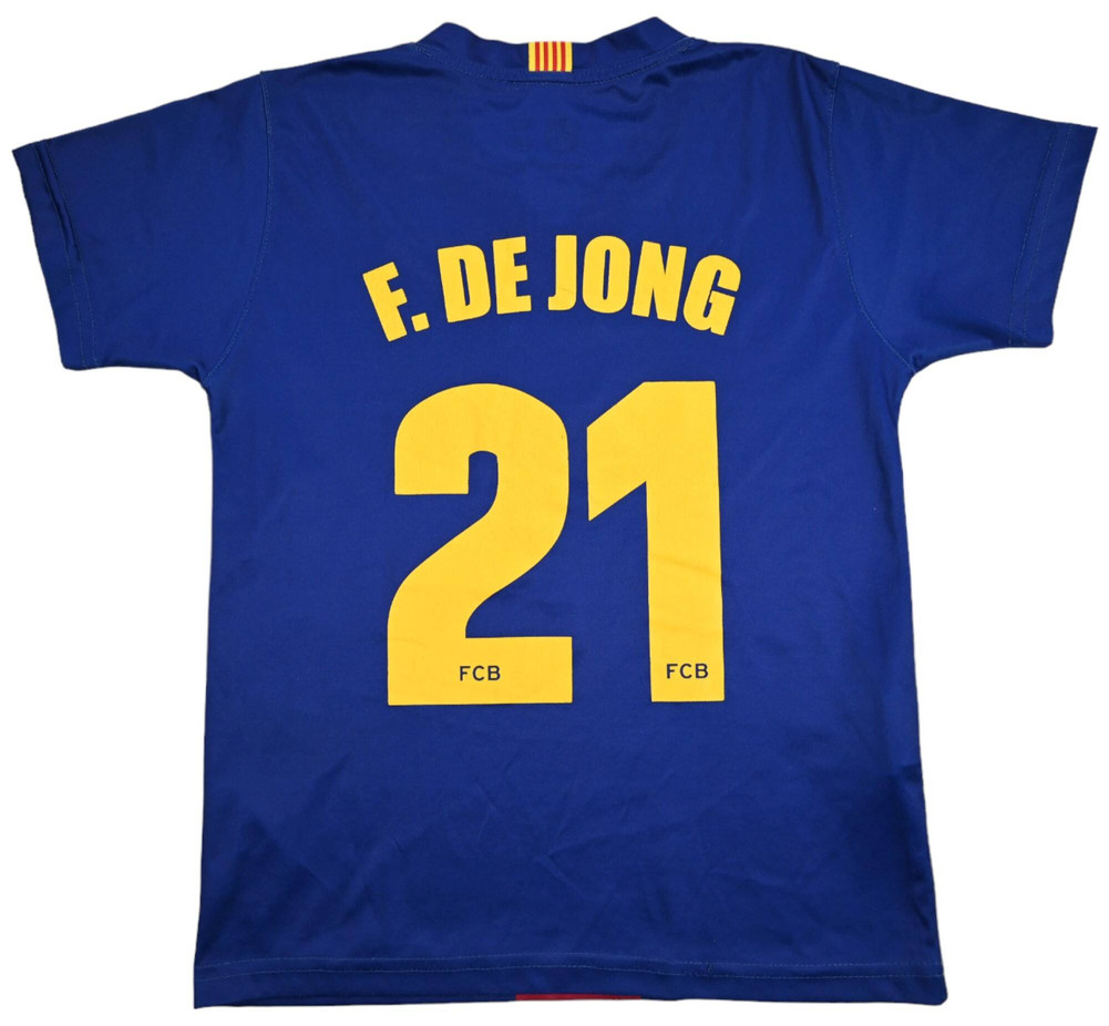 FC BARCELONA *F. DE JONG* KOSZULKA S. BOYS