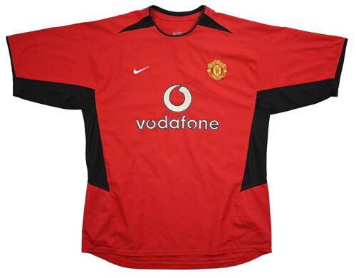 2002-04 MANCHESTER UNITED SHIRT L