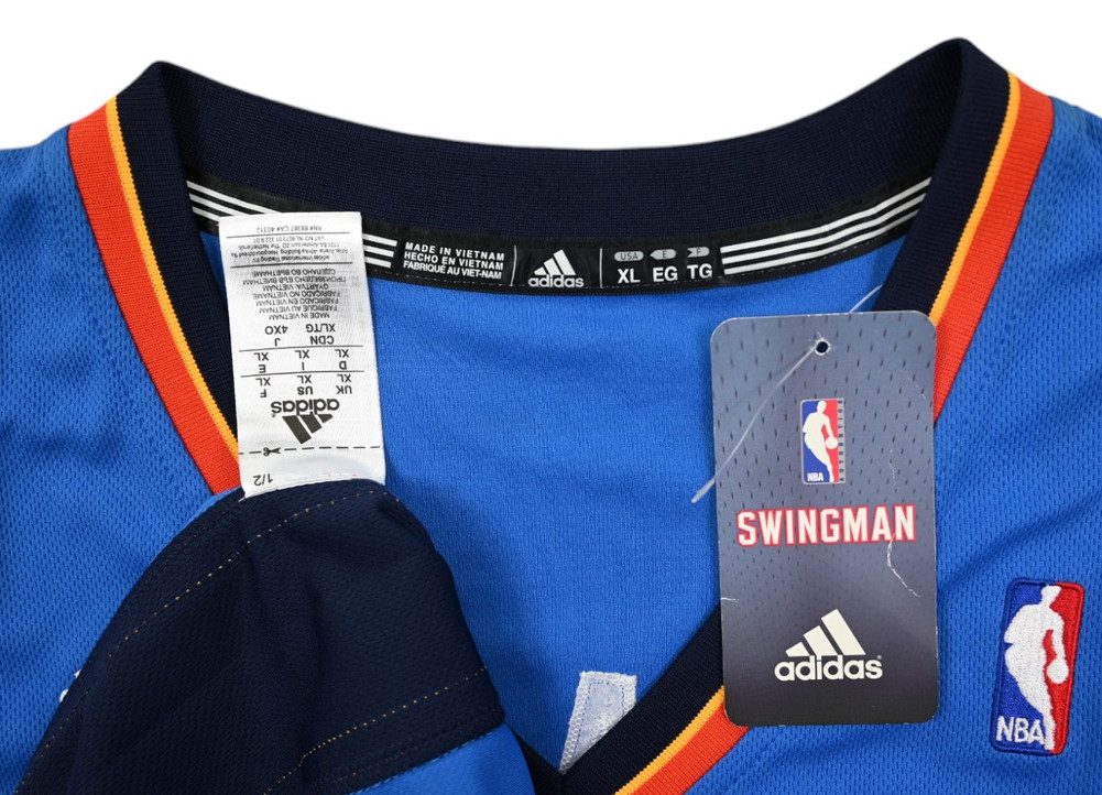 OKLAHOMA CITY THUNDER *IBAKA* NBA SHIRT XL