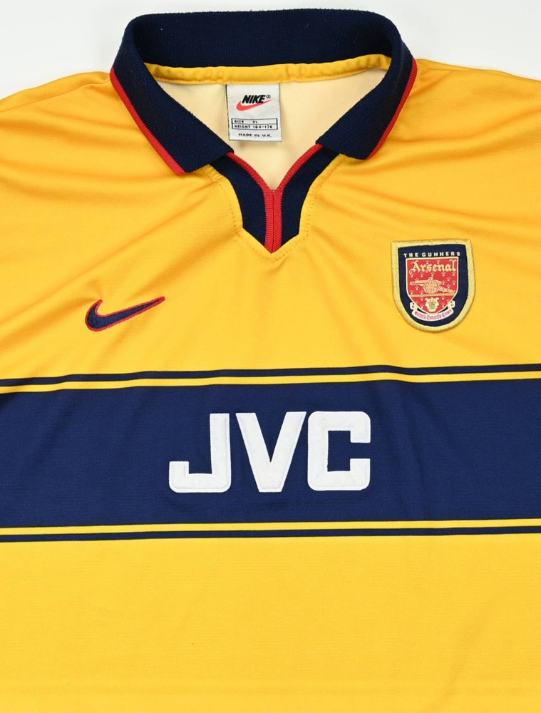 1997-99 ARSENAL LONDON SHIRT XL. BOYS
