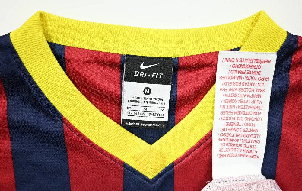 2013-14 FC BARCELONA SHIRT M. BOYS